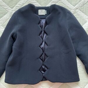 Dudley Stephens scalloped blazer